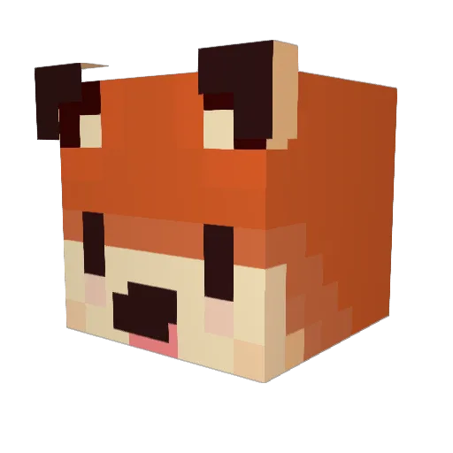 _Guardener_ Minecraft avatar head, 3D render