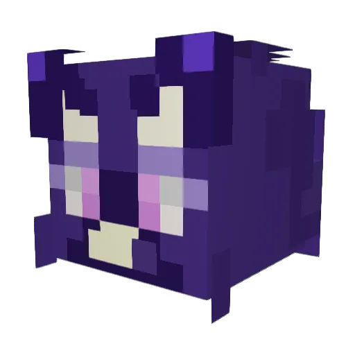 _Gunshy_ Minecraft avatar head, 3D render