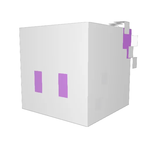 _H3NR1K_ Minecraft avatar head, 3D render