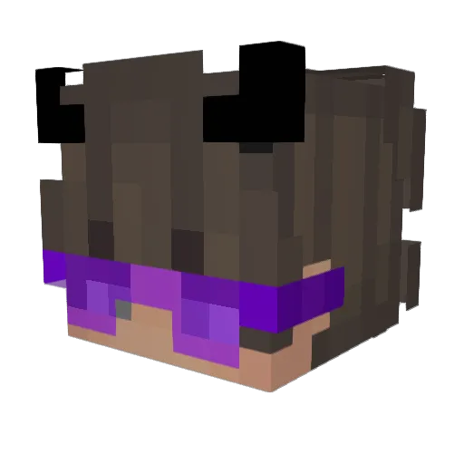 _H4t3Ful_ Minecraft avatar head, 3D render