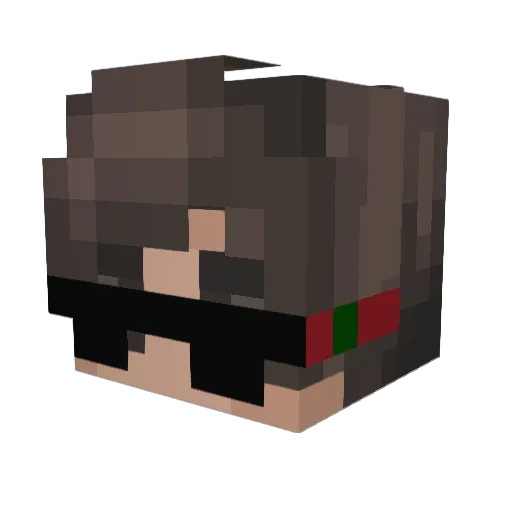 _HAMUDI_ Minecraft avatar head, 3D render