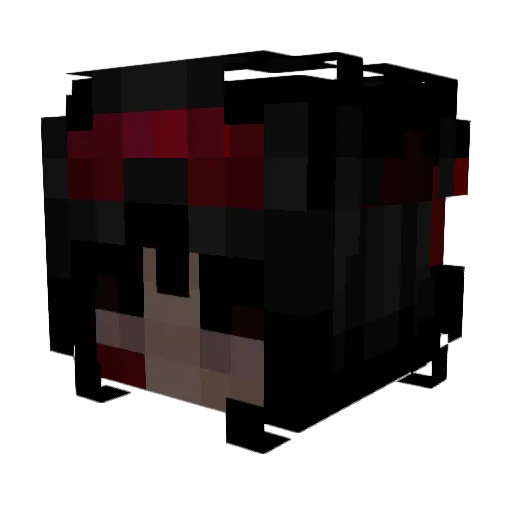 _HERAKL_ Minecraft avatar head, 3D render