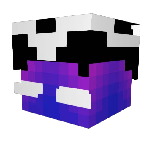 _HERBS_POPE_ Minecraft avatar head, 3D render