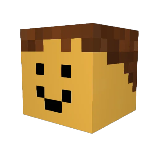 _HILIGHTER56_ Minecraft avatar head, 3D render