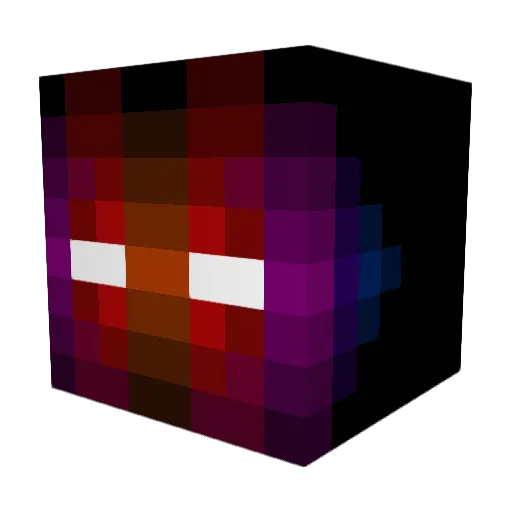 _HOGZOR_ Minecraft avatar head, 3D render