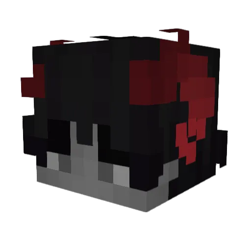 _HTTT3_ Minecraft avatar head, 3D render
