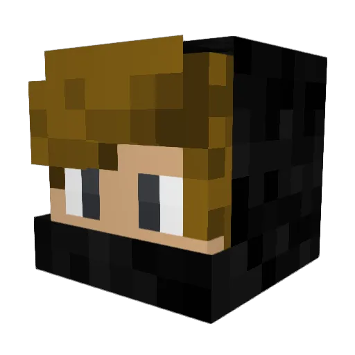 _HUNor__ Minecraft avatar head, 3D render