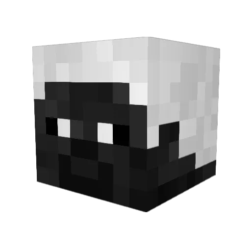 _HWID Minecraft avatar head, 3D render