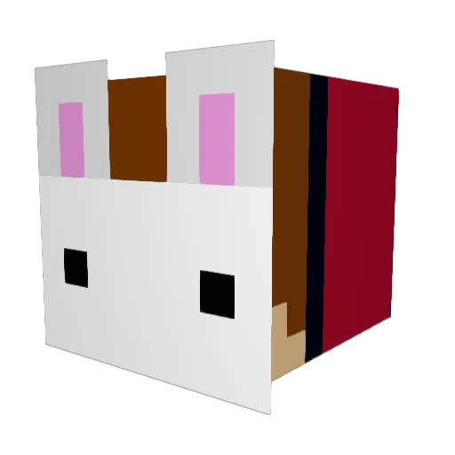 _Haaland_ Minecraft avatar head, 3D render