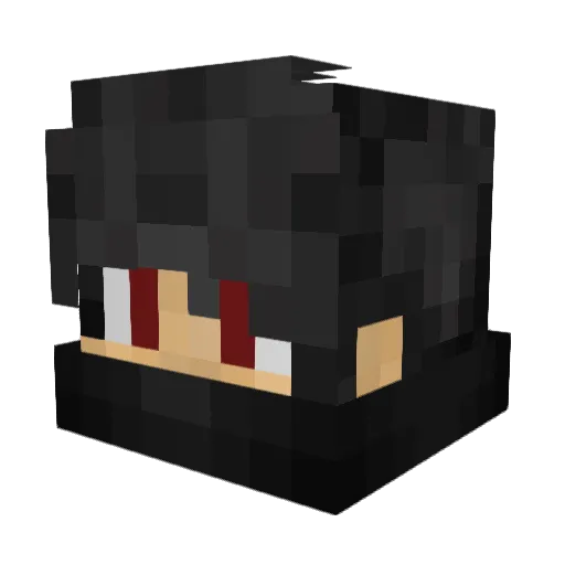 _Hagar_ Minecraft avatar head, 3D render