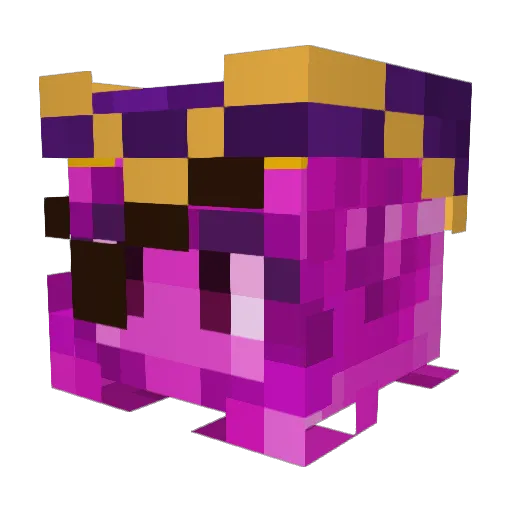 _Haiik Minecraft avatar head, 3D render