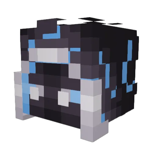 _Halathas_ Minecraft avatar head, 3D render