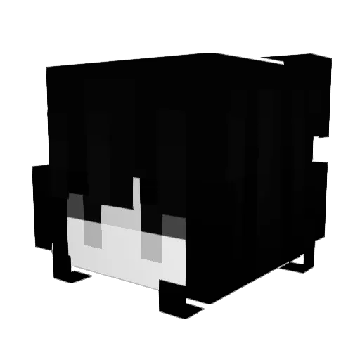 _Hamizo Minecraft avatar head, 3D render