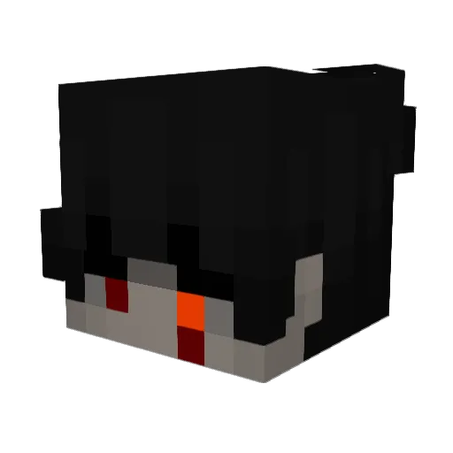 _HangryOctopuss_ Minecraft avatar head, 3D render