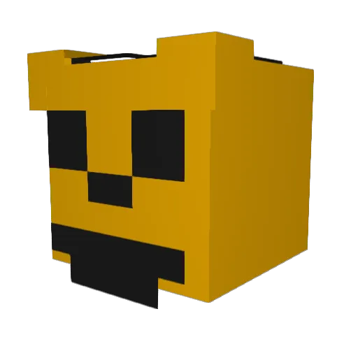 _Havox Minecraft avatar head, 3D render