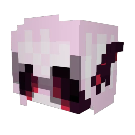 _HeInE_ Minecraft avatar head, 3D render