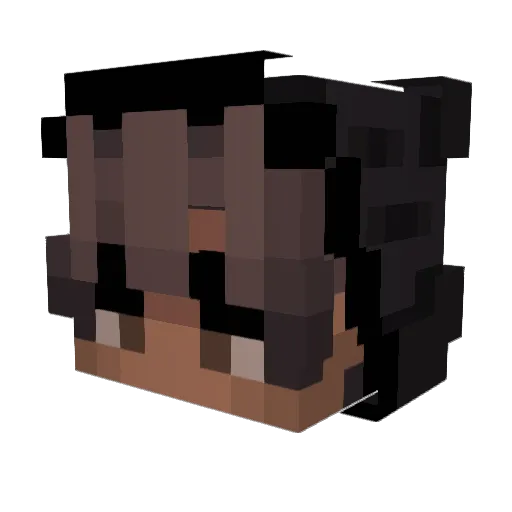 _Headzone_ Minecraft avatar head, 3D render