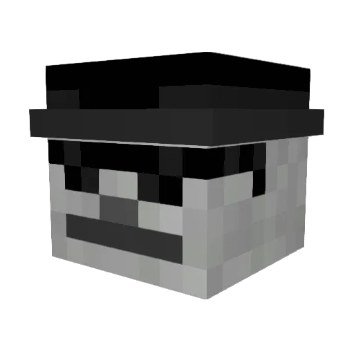 _Hem_ Minecraft avatar head, 3D render