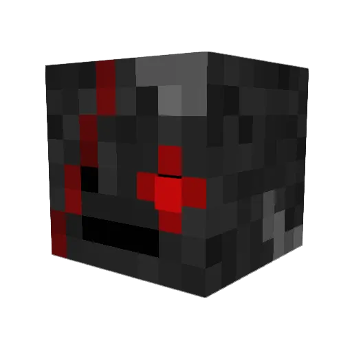 _Hepatitis Minecraft avatar head, 3D render