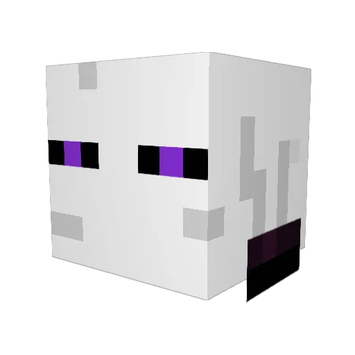 _Heum Minecraft avatar head, 3D render