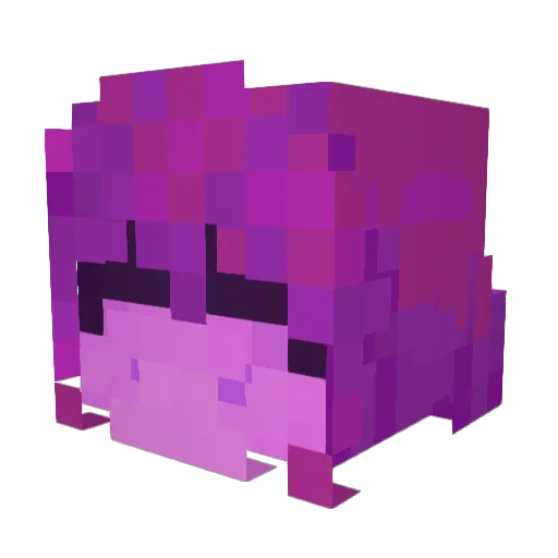 _HighMilk Minecraft avatar head, 3D render