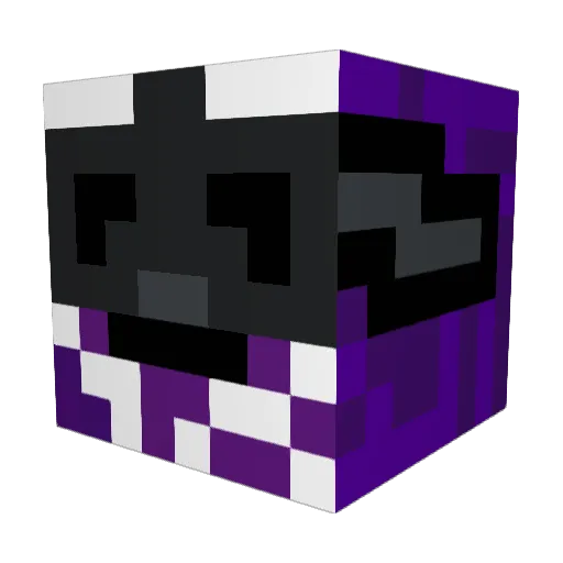 _Hitlowers Minecraft avatar head, 3D render