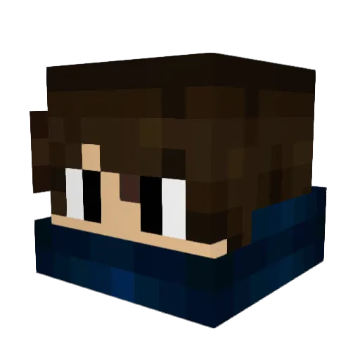 _Hive_ Minecraft avatar head, 3D render