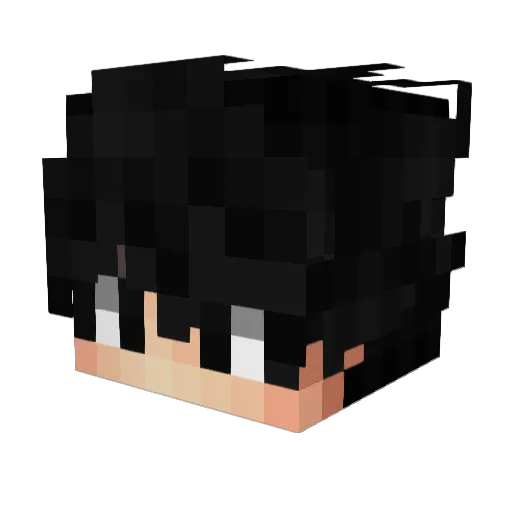 _Hyst_ Minecraft avatar head, 3D render