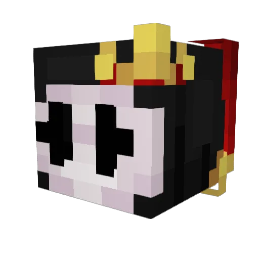 _Hyun_Jung Minecraft avatar head, 3D render