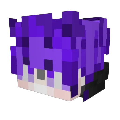 _ICETAR_ Minecraft avatar head, 3D render