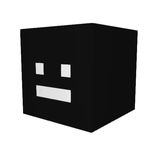 _IKaver_ Minecraft avatar head, 3D render