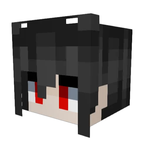 _ILLIMORI_ Minecraft avatar head, 3D render