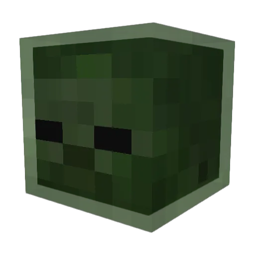 _IPG Minecraft avatar head, 3D render