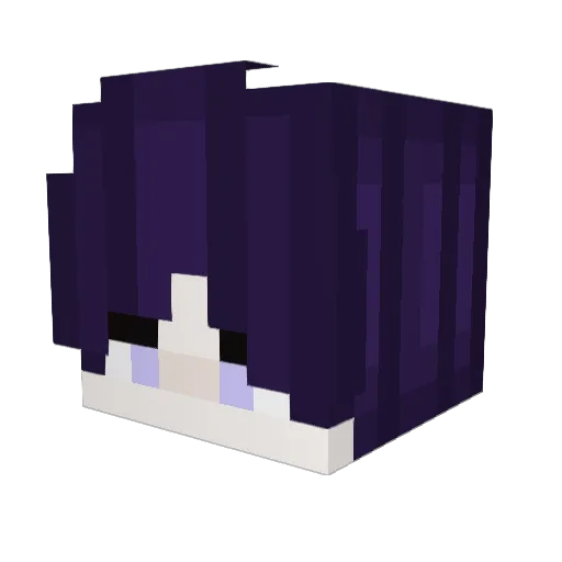 _IRES_ Minecraft avatar head, 3D render