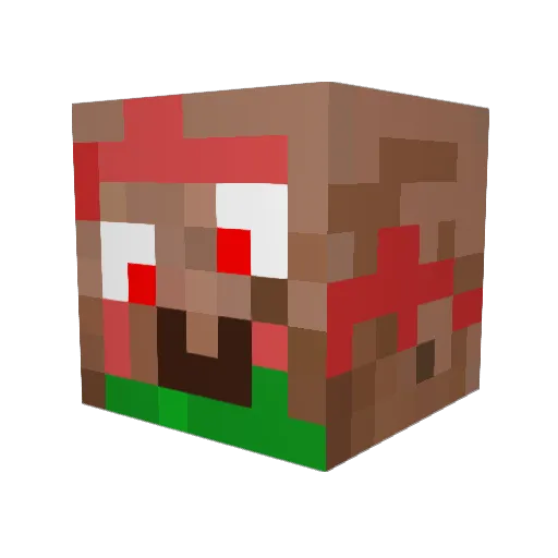 _Iansg0ne Minecraft avatar head, 3D render