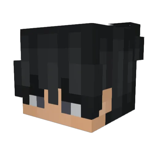 _Icero_ Minecraft avatar head, 3D render