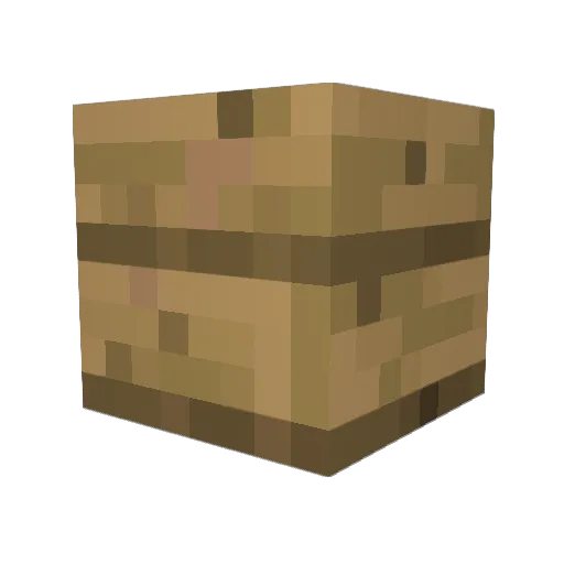_Icon Minecraft avatar head, 3D render