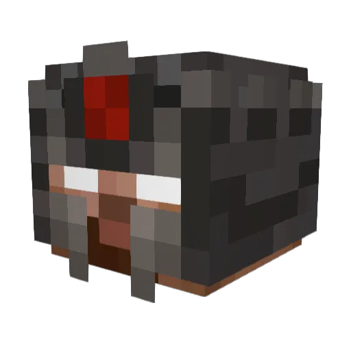 _Ildrex2_ Minecraft avatar head, 3D render
