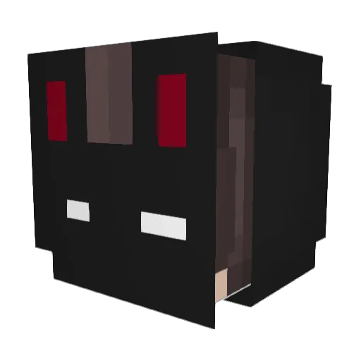 _ImEddyYT_ Minecraft avatar head, 3D render