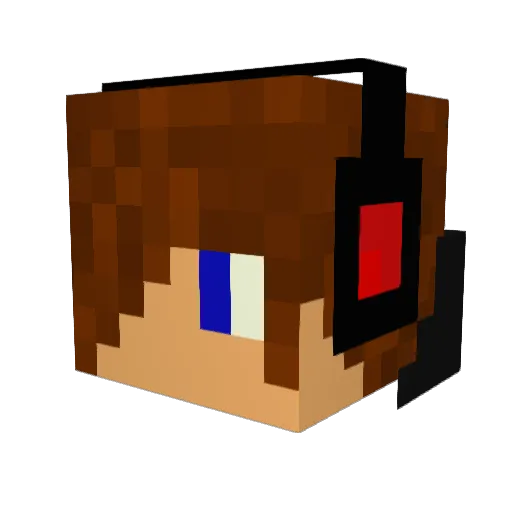 _ImLenda Minecraft avatar head, 3D render