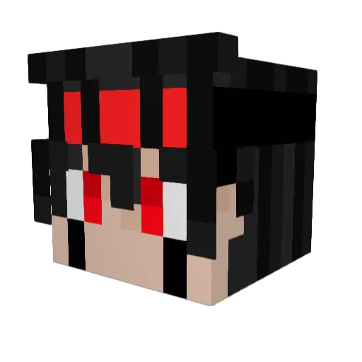 _ImSwazy_ Minecraft avatar head, 3D render