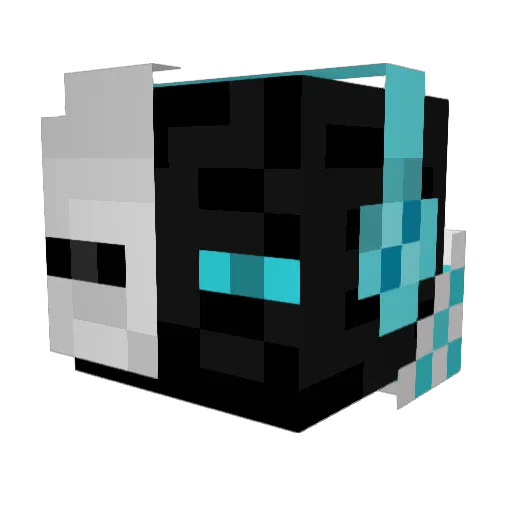 _ImWolfyyy_ Minecraft avatar head, 3D render