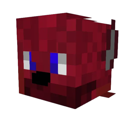 _Imorex_ Minecraft avatar head, 3D render