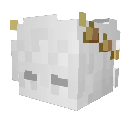 _Intra__ Minecraft avatar head, 3D render