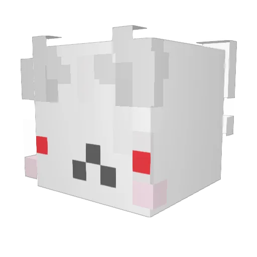 _Irracional_ Minecraft avatar head, 3D render