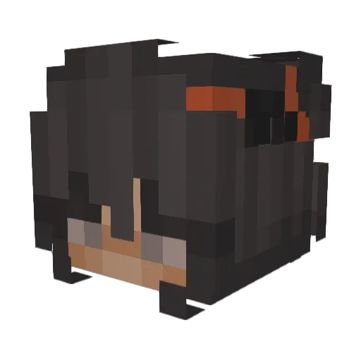 _ItsJea Minecraft avatar head, 3D render