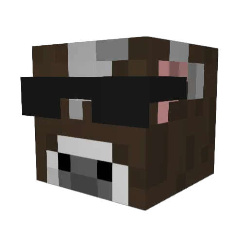 _ItsMeJonathan_ Minecraft avatar head, 3D render