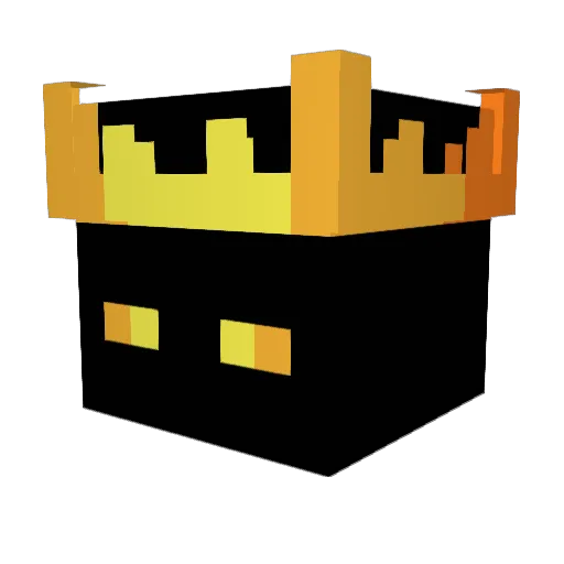 _ItsSparkles_ Minecraft avatar head, 3D render