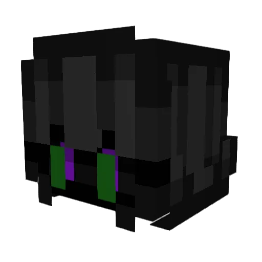 _ItsWawa Minecraft avatar head, 3D render