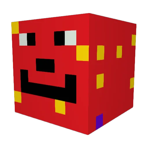 _ItzGoat_DK Minecraft avatar head, 3D render